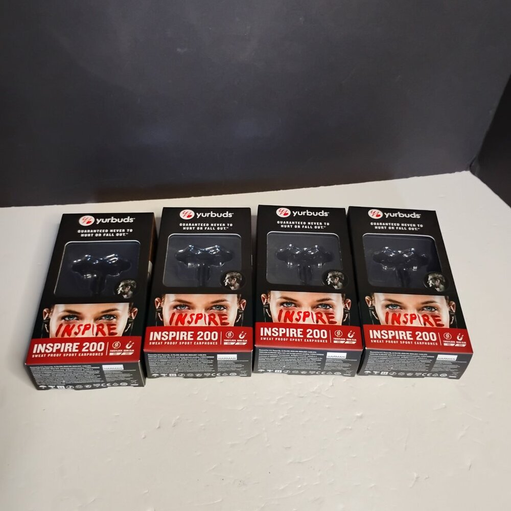 Yurbuds Inspire 200 Noise Isolating in-Ear Earbuds Twistlock Quik Clik (4x) - Picture 2 of 13